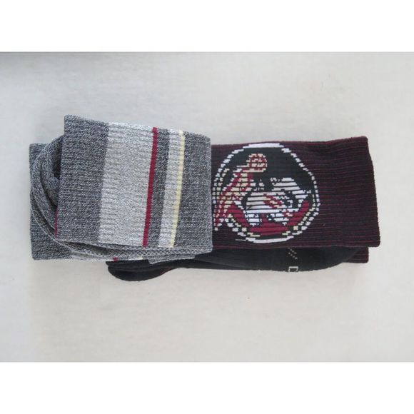 Nike DA6835 Men Sz 8-12 Women Sz 10-13 FL State Seminoles Multiplier Crew Socks - Picture 7 of 9